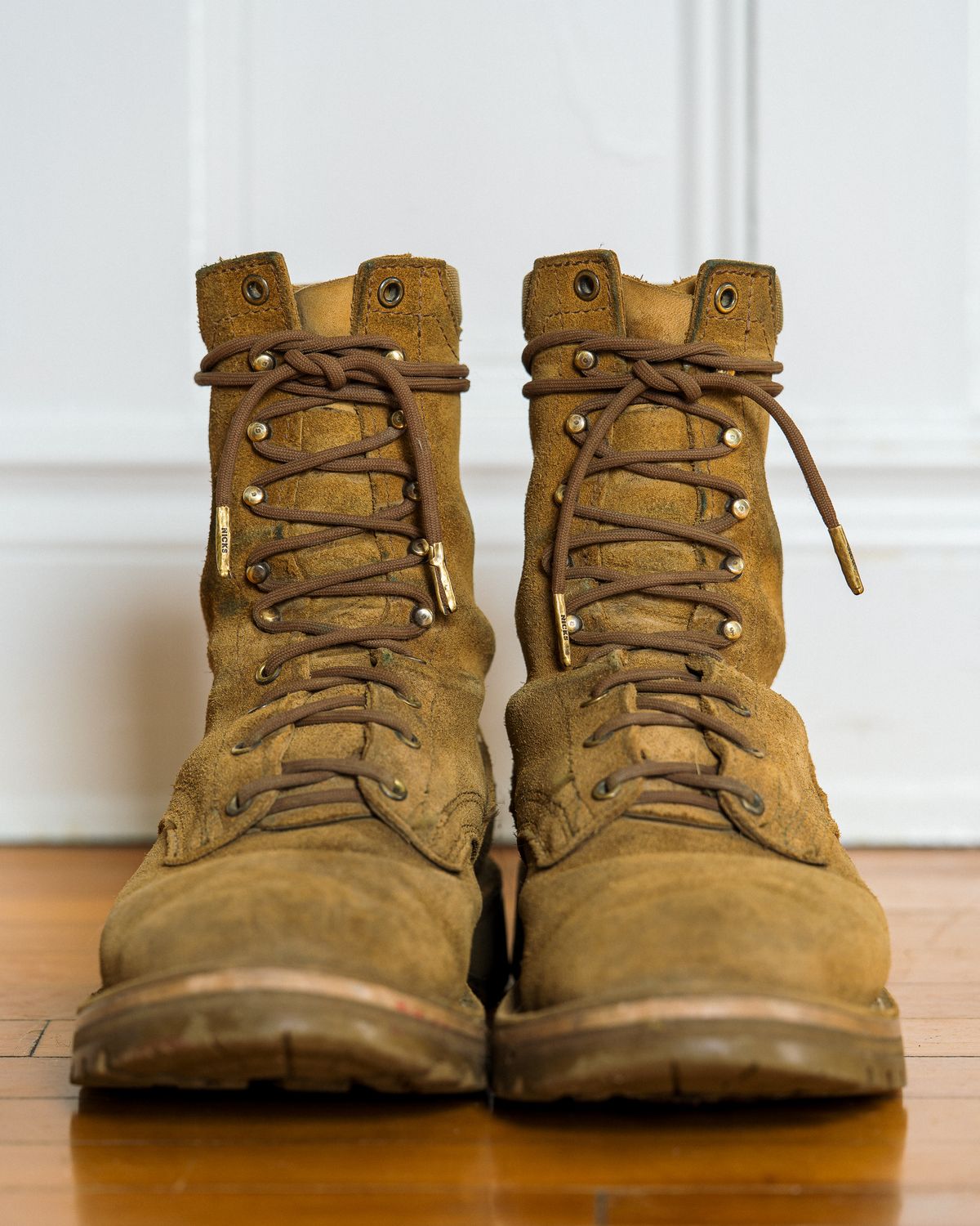 Photo by amvoith on December 17, 2025 of the Nicks Tactical in WeaherShield Coyote Brown Roughout.