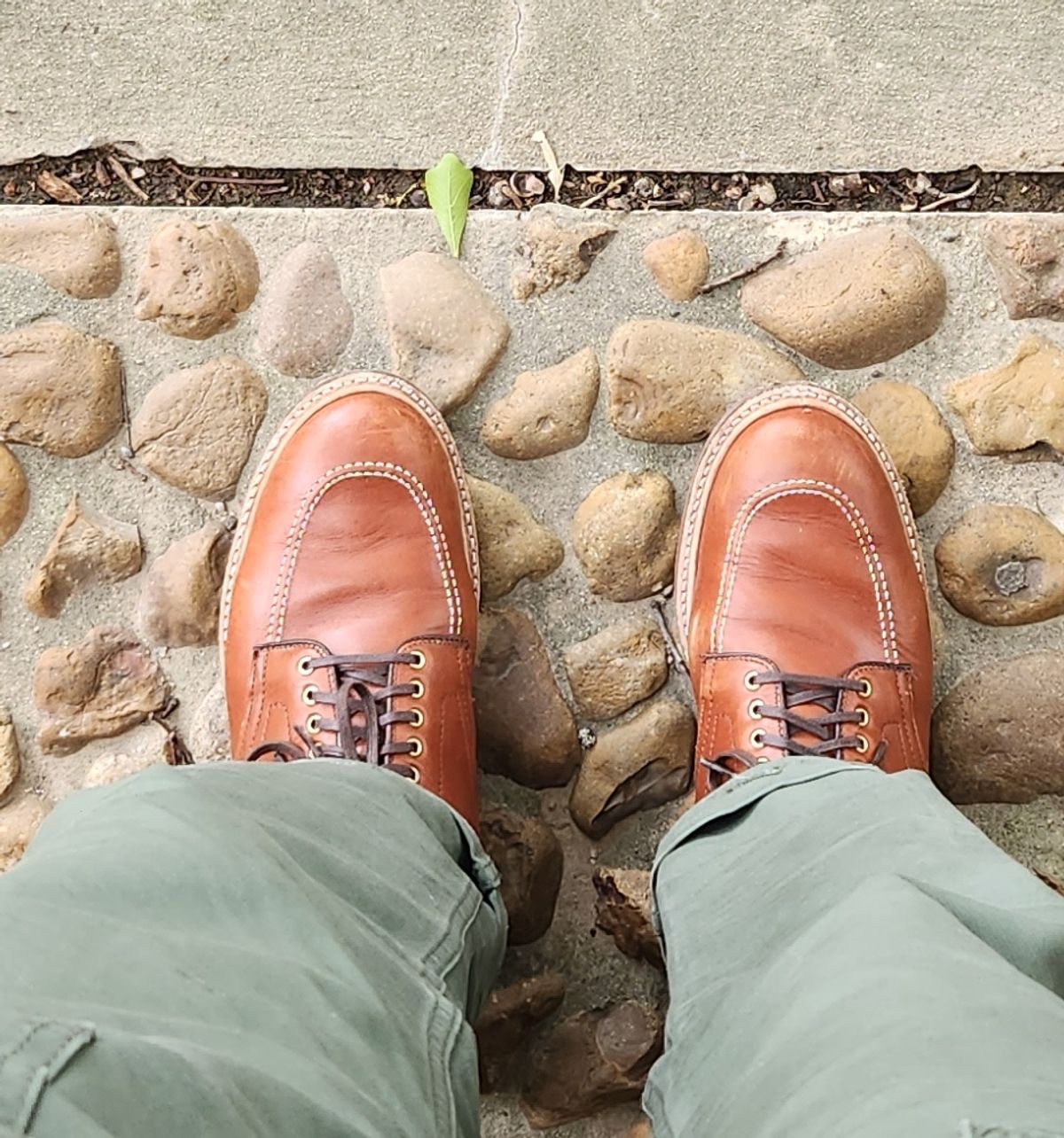 Photo by Blmader on May 1, 2023 of the Alden Indy Boot in Brown Atlantic Club Calf.