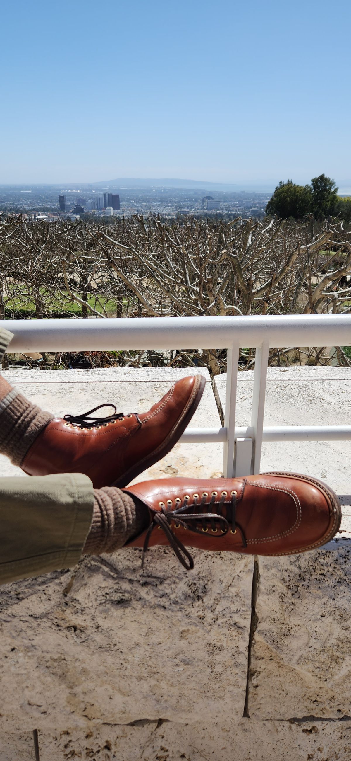 Photo by Blmader on March 14, 2024 of the Alden Indy Boot in Brown Atlantic Club Calf.