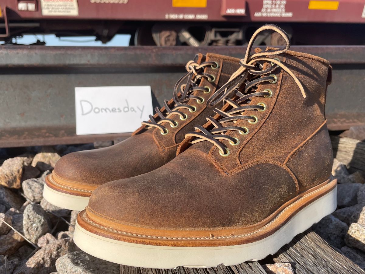 Photo by btstewart on October 1, 2024 of the Viberg Scout Boot in Rawhide Waxy Commander - Charles F. Stead & Co Ltd..
