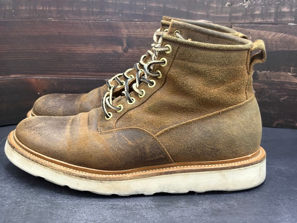 Photo by btstewart on December 5, 2024 of the Viberg Scout Boot in Rawhide Waxy Commander - Charles F. Stead & Co Ltd..