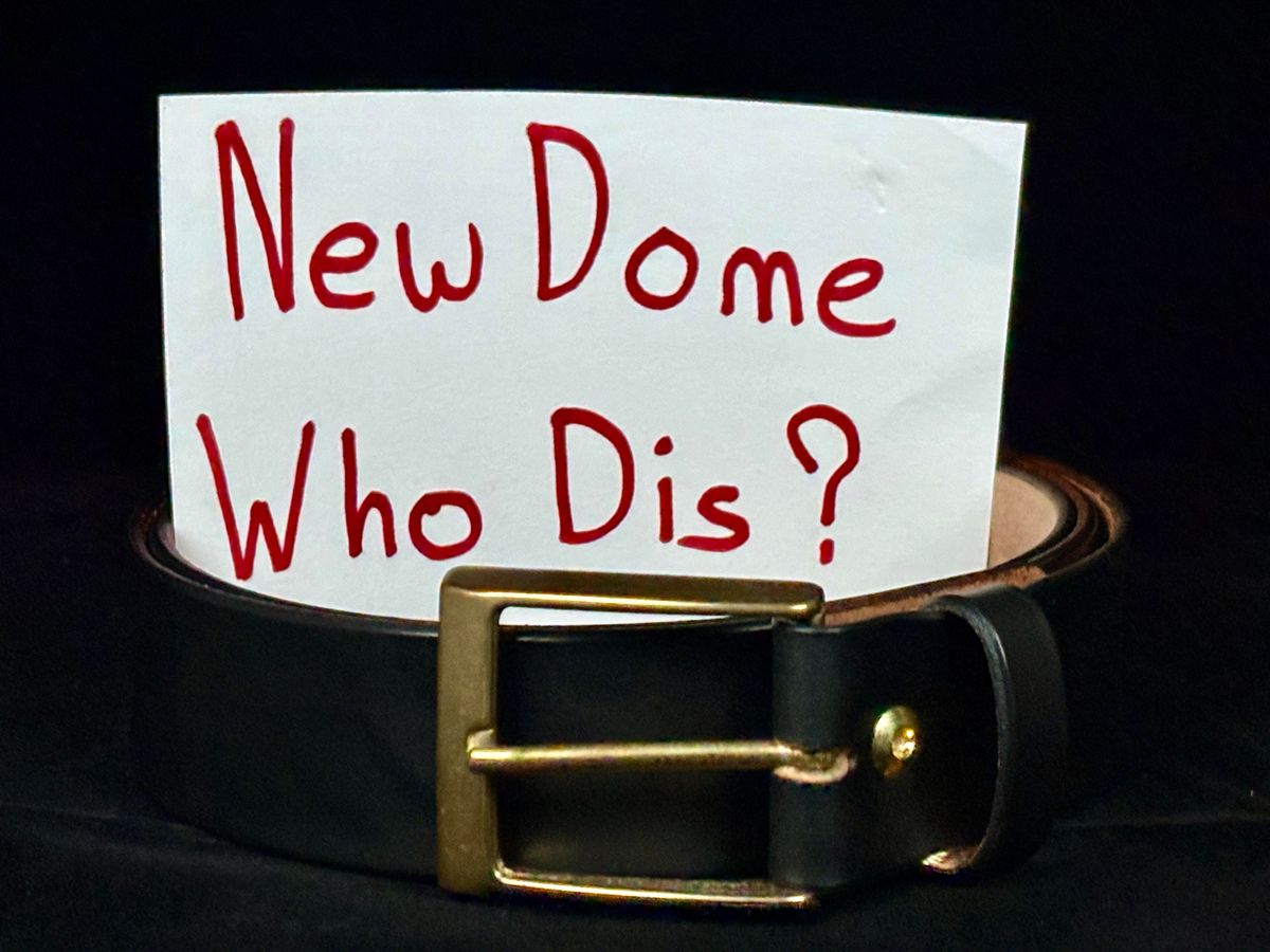 Photo by btstewart on October 1, 2025 of the Coronado Leather CLASSIC HORSEHIDE BELT NO.94 | BLACK in Black Horshide.