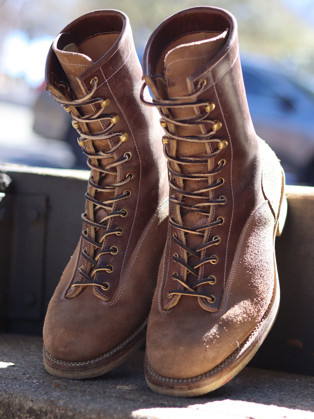 Photo by stepped_in_dookie_again on February 5, 2026 of the Sagara Valiant Old in Sagara Arborwax Amber Smooth & Sagara Arborwax Amber Reverse.