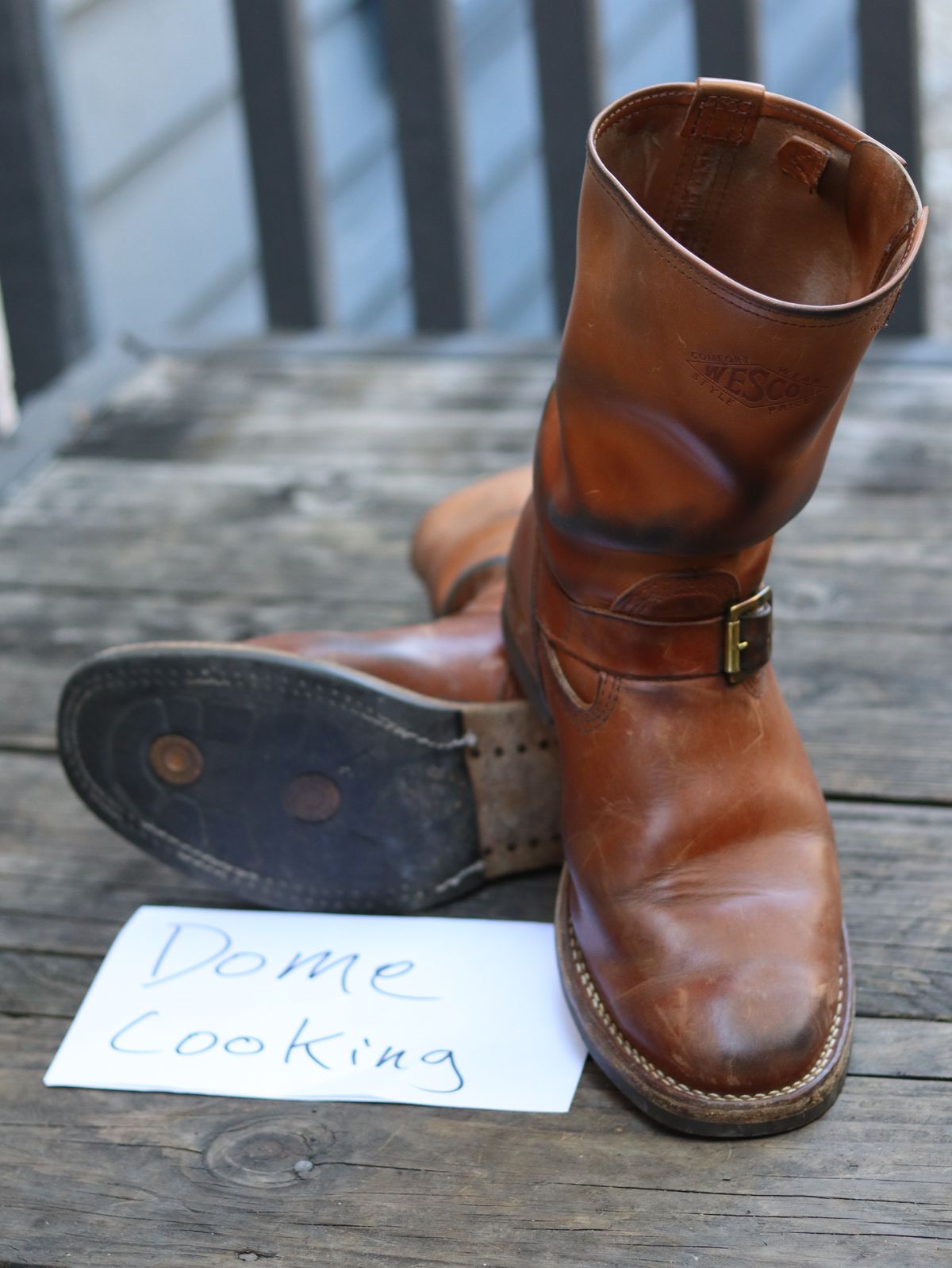 Photo by stepped_in_dookie_again on November 5, 2025 of the Wesco Mister Lou in Maryam Natural Horsebutt.