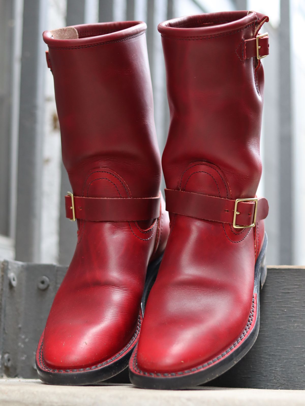 Photo by stepped_in_dookie_again on February 18, 2026 of the Nicks Brakeman in Wickett & Craig Crimson Double Stuffed.