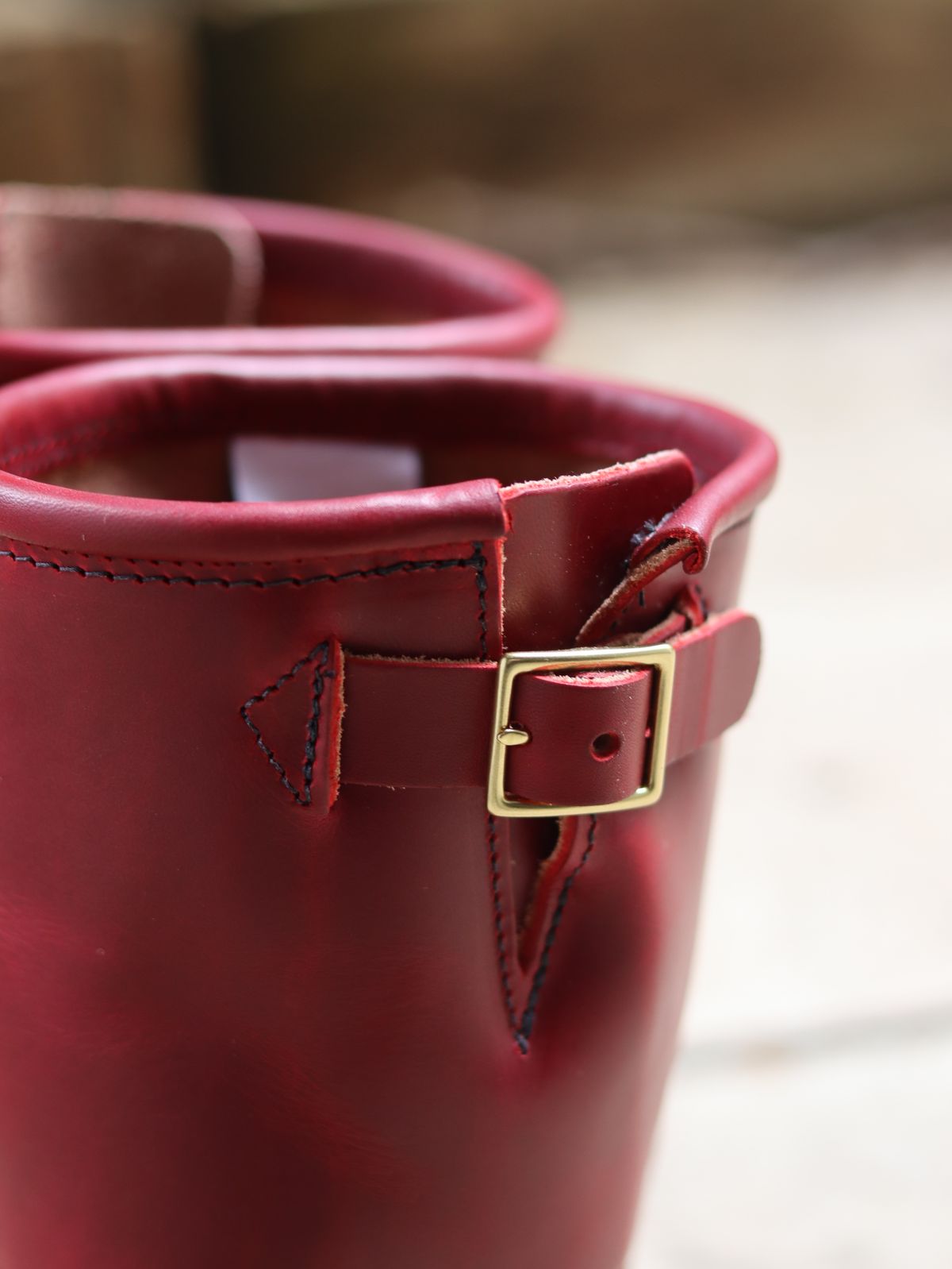 Photo by stepped_in_dookie_again on February 18, 2026 of the Nicks Brakeman in Wickett & Craig Crimson Double Stuffed.