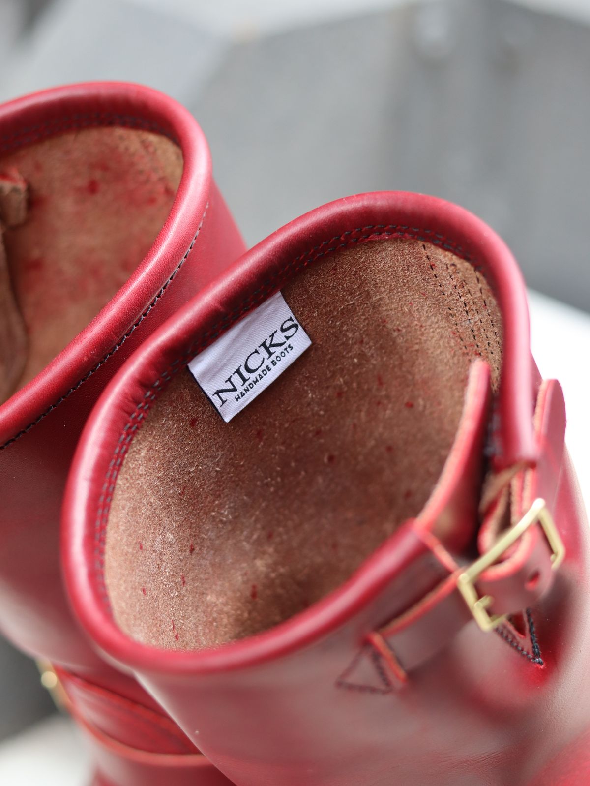 Photo by stepped_in_dookie_again on February 18, 2026 of the Nicks Brakeman in Wickett & Craig Crimson Double Stuffed.