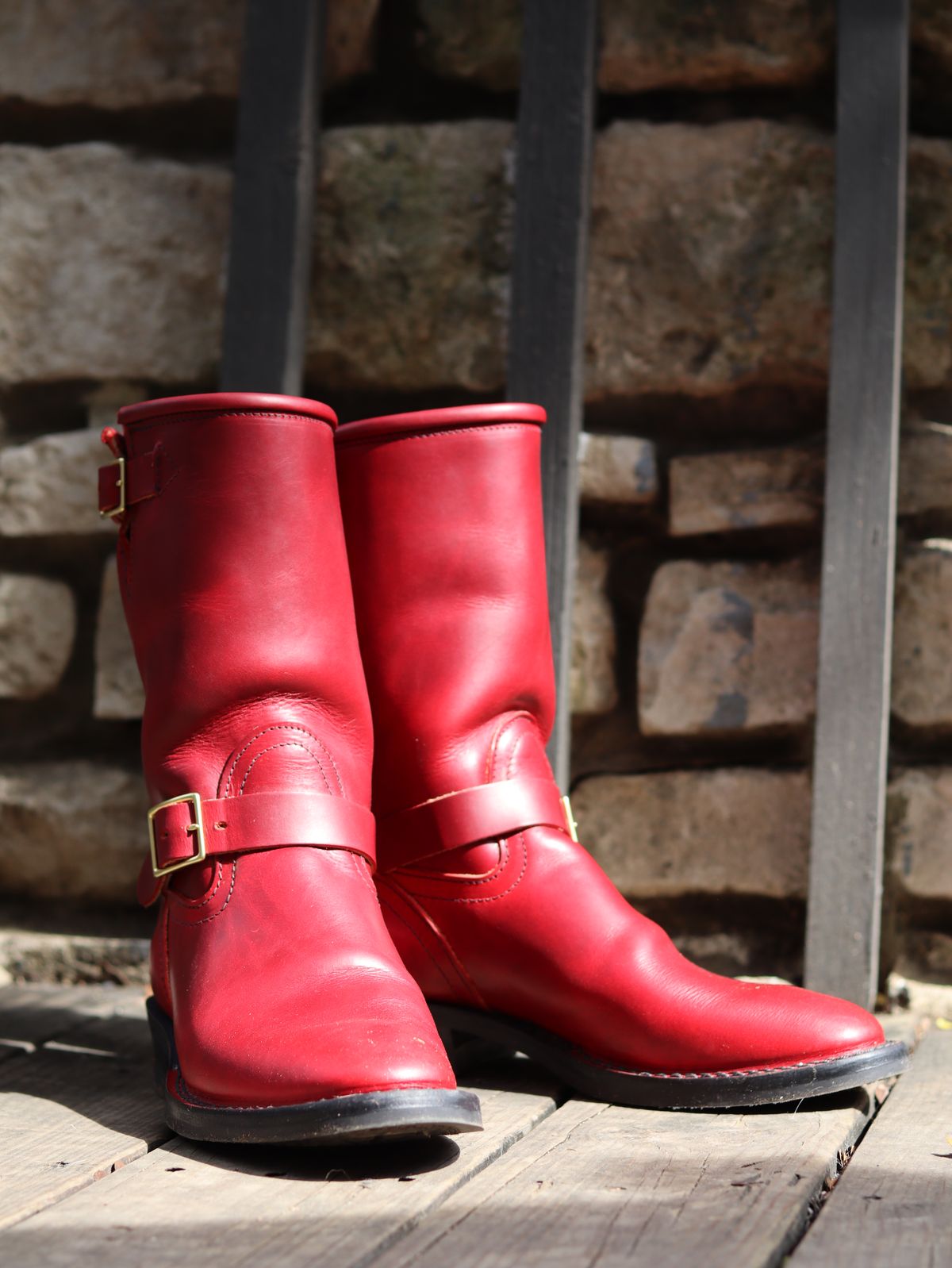 Photo by stepped_in_dookie_again on February 18, 2026 of the Nicks Brakeman in Wickett & Craig Crimson Double Stuffed.