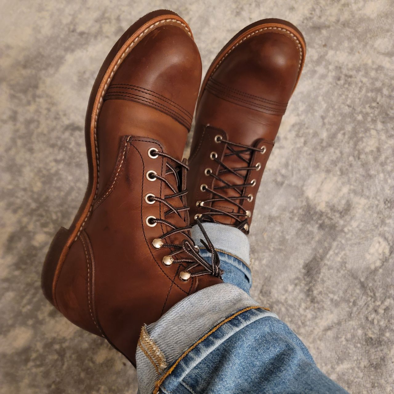 Red Wing Iron Ranger in S.B. Foot Amber Harness | Patina Project