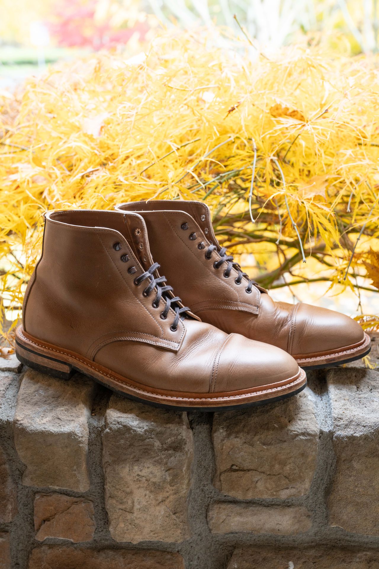 Oak Street Bootmakers Lakeshore Boot in Horween Natural Chromexcel ...