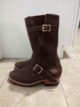 Prof Barnets Neocliffwood Boots in Tochigi Jeans #8 Chocolate