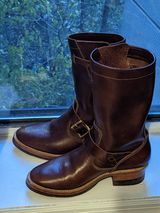 Prof Barnets Neocliffwood Boots in Tochigi Jeans #8 Chocolate
