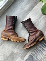 JK Boots Honey Fire Inlander in Seidel Redwood Oil Tan & Seidel Redwood Oil Tan Roughout