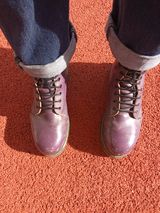 Dr. Martens 1460 Vintage Made In England in Tan Blizzard WP
