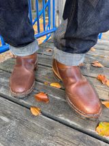 Viberg Engineer in Horween Crust Chromexcel