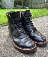 John Lofgren M-43 Service Shoes in Shinki Black Teacore Horsebutt