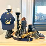 BLKBRD Luchador Service Boot in Maryam Navy Horsehide