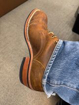 Nicks Charley in Horween Orange Predator