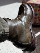 Grant Stone Brass Boot in Incas Jungle Kangaroo