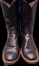 Rios of Mercedes NO.10 CXL HORSEHIDE ROPER in Horween Natural Chromexcel Horsehide