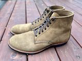 Red Wing Merchant in S.B. Foot Olive Mohave Roughout