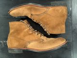 Red Wing Merchant in S.B. Foot Olive Mohave Roughout