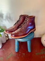 Rancourt & Co. Porter Boot in Horween Espresso Shell Cordovan
