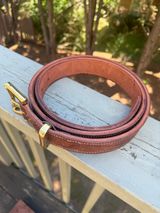 BHHB Leather Belt in Badalassi Carlo Dark Brown Pueblo