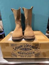 John Lofgren Duke Roper Boots in Horween Natural Chromexcel