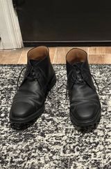 Crockett & Jones Molton in Black Roughout Suede