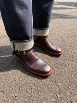 Briselblack The Keeper 'Type 3' Engineer Boots in Maryam Dark Brown Horsebutt