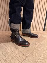 Briselblack The Keeper 'Type 3' Engineer Boots in Maryam Dark Brown Horsebutt
