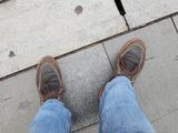 Shonest Tyrolean Shoe in C.F. Stead Storm Waxy Commander Suede