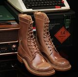 Caswell x Fortis Munson Last Collaboration in Horween Natural Shell Cordovan