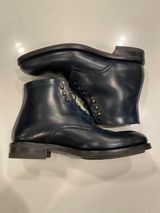 Carmina Work boots 80793 in Horween Navy Shell Cordovan