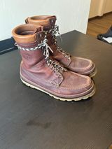 Russell Moccasin South 40 Birdshooter in S.B. Foot Brown Weather Tuff