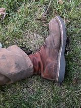 Thorogood 8" Moc Toe in Tobacco Gladiator Oil-Tanned