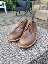 Oak Street Bootmakers Trench Oxford in Horween Natural Chromexcel