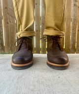 Viberg Bernhard Boot in C.F. Stead Clove Regency Calf & C.F. Stead Flint Repello Calf Suede
