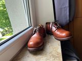 Red Wing Work Oxford in S.B. Foot Brick Settler