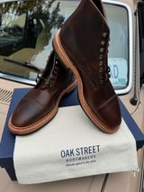 Oak Street Bootmakers Lakeshore Boot in Horween Brown Nut Dublin