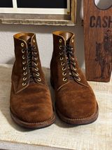 New River Boot BARKSDALE in Horween Dark Brown Austin Roughout
