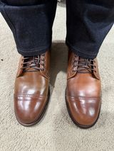 Viberg Service Boot BCT in Horween Whiskey Dip Dye Shell Cordovan