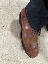 Viberg Service Boot BCT in Horween Whiskey Dip Dye Shell Cordovan