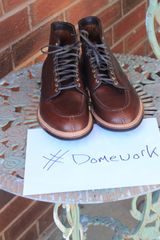 Alden Norwegian Front Blucher in Horween Brown Chromexcel