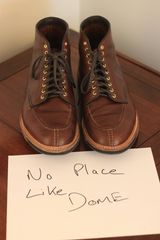 Alden Norwegian Front Blucher in Horween Brown Chromexcel