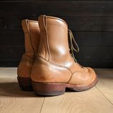 Prof Barnets Billy Boots in Shinki Natural Shrunken Horsebutt