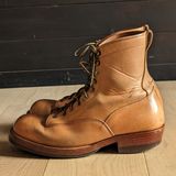 Prof Barnets Billy Boots in Shinki Natural Shrunken Horsebutt