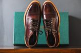 Rancourt & Co. Porter Boot in Horween Espresso Shell Cordovan