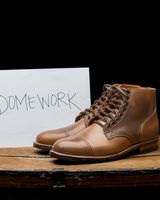 Viberg Service Boot BCT in Horween Bourbon Horsebutt